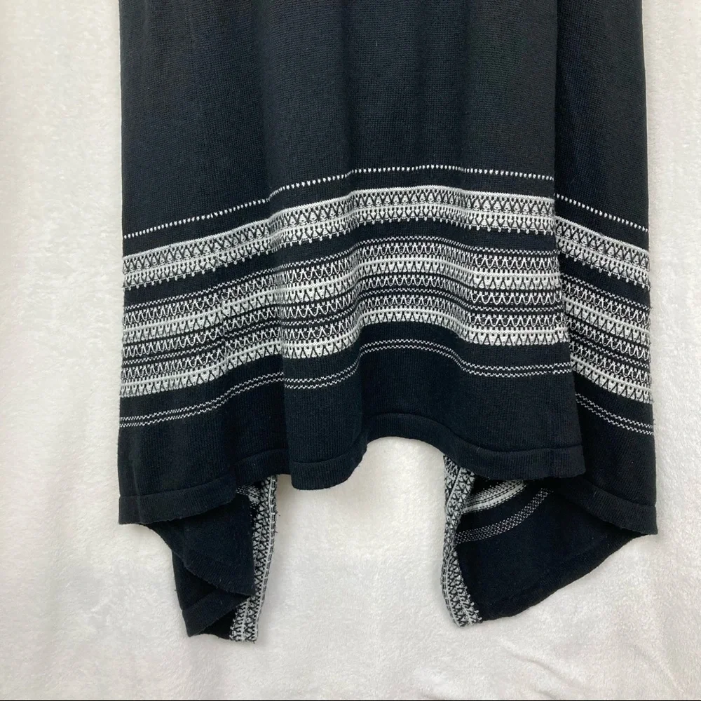 Neiman Marcus Women’s Waterfall Open Vest Duster sz Medium Wool Blend